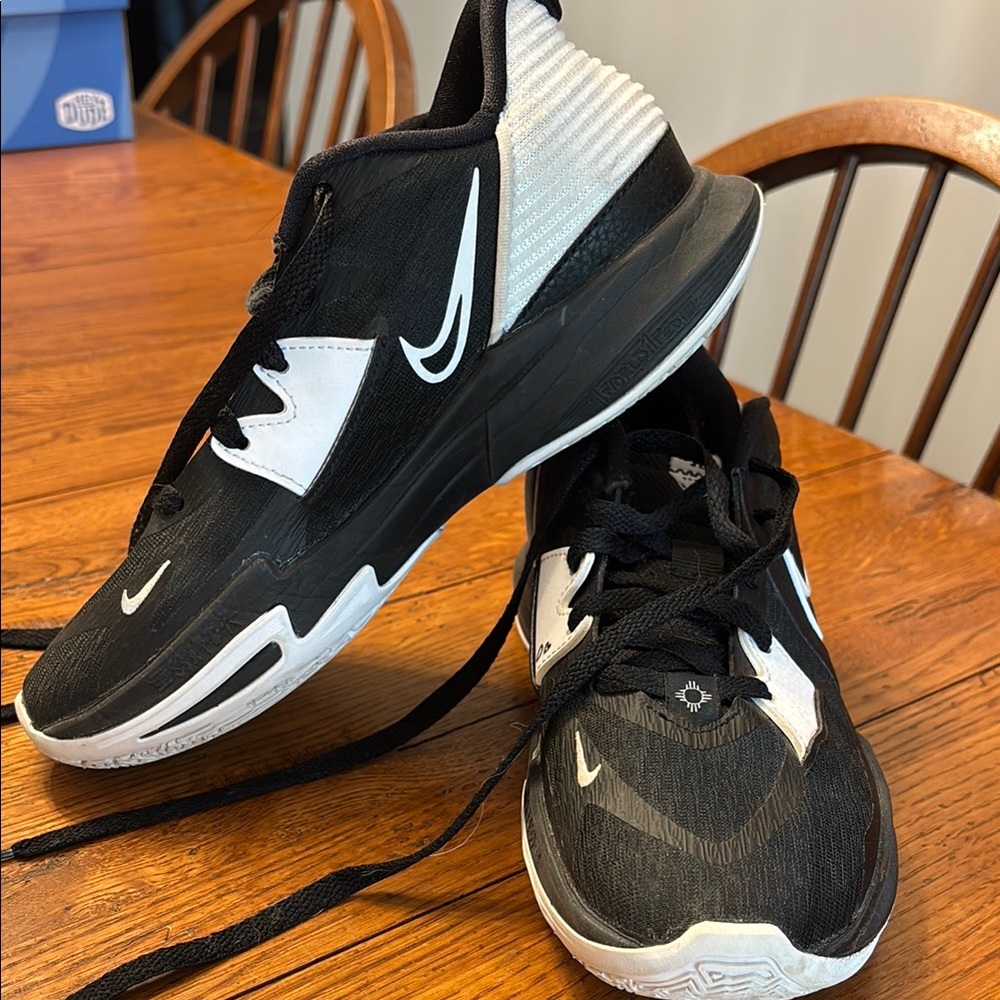 Nike Black and White Performance Sneakers